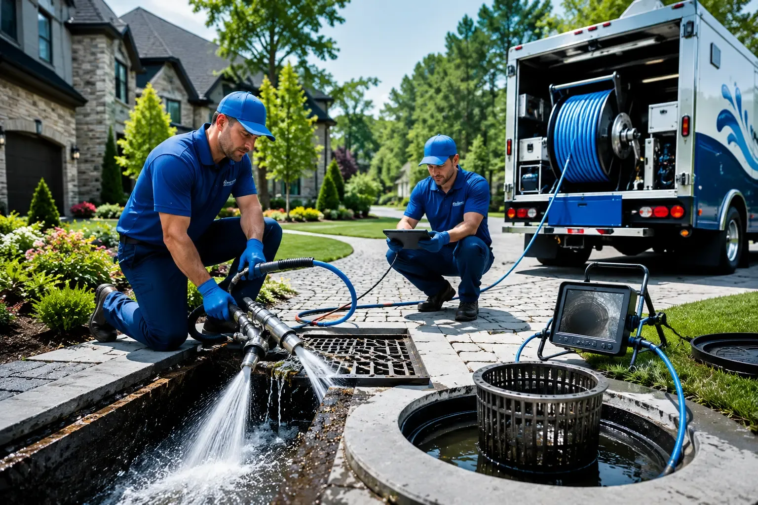Local outdoor drain cleaning professionals in Deridder, LA